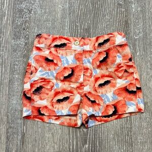 Janie and Jack Poppy Print Shorts Floral Shorts Girl's 2T